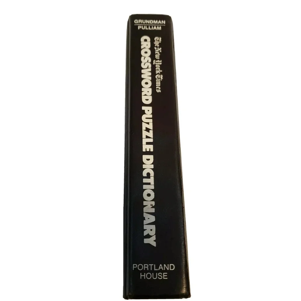 First Edition The New York Times Crossword Puzzle Dictionary 1974 Hardback Book
